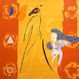 Jules Bekker - zeefdruk - Die Zauberflöte verkocht voor € 40!