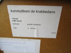 Annemarie de Groot - Circus kopen? Bied vanaf 50!