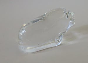 Hadeland - Kristallen figuur van een Muskusos - zeldzaam kopen? Bied vanaf 1!