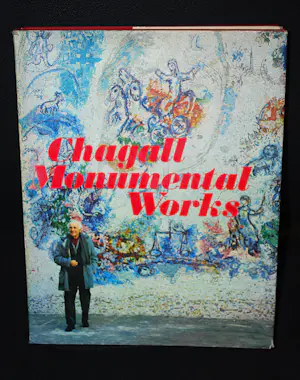 Marc Chagall - dubbelbladige kleurenlitho in prachtige monografie kopen? Bied vanaf 100!