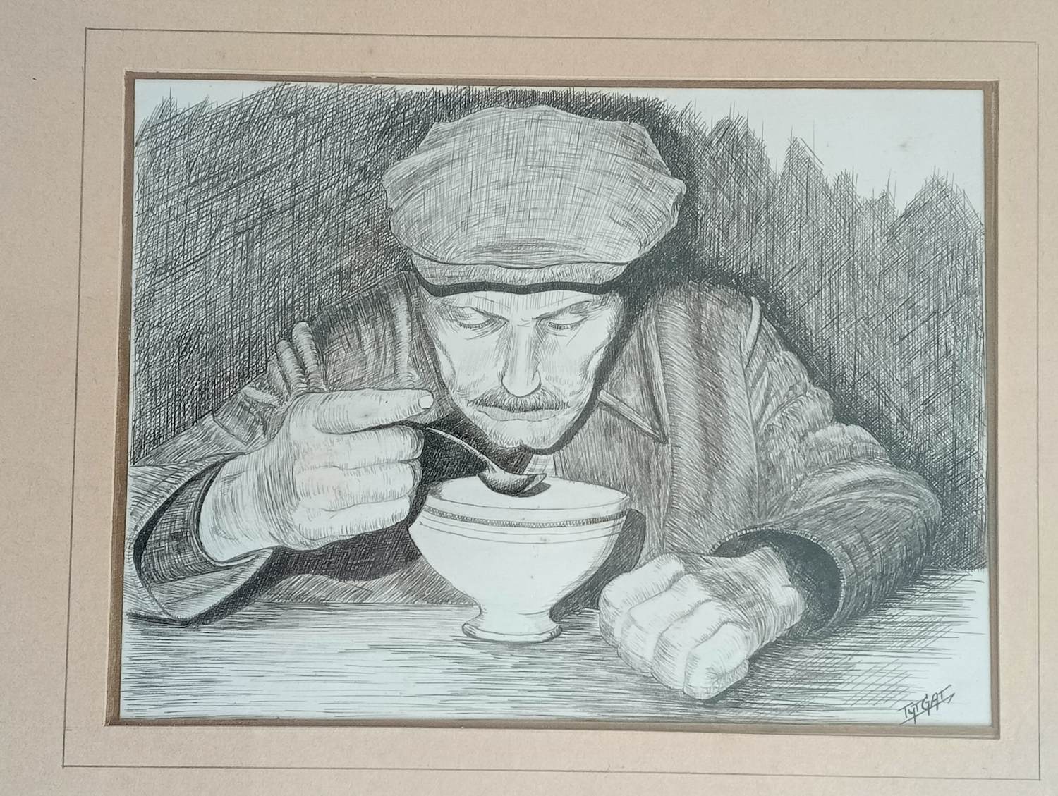 AcheterMedard Tytgat - Portret van een etende man? Enchérissez de 125!