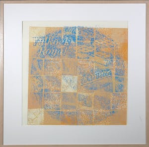 Daan Bucher - Zeefdruk, Vulkoek royal en echte boter - Ingelijst kopen? Bied vanaf 1!