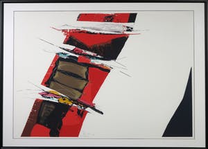 Arty Grimm - Zeedruk, Zonde titel - Ingelijst (Groot) kopen? Bied vanaf 80!