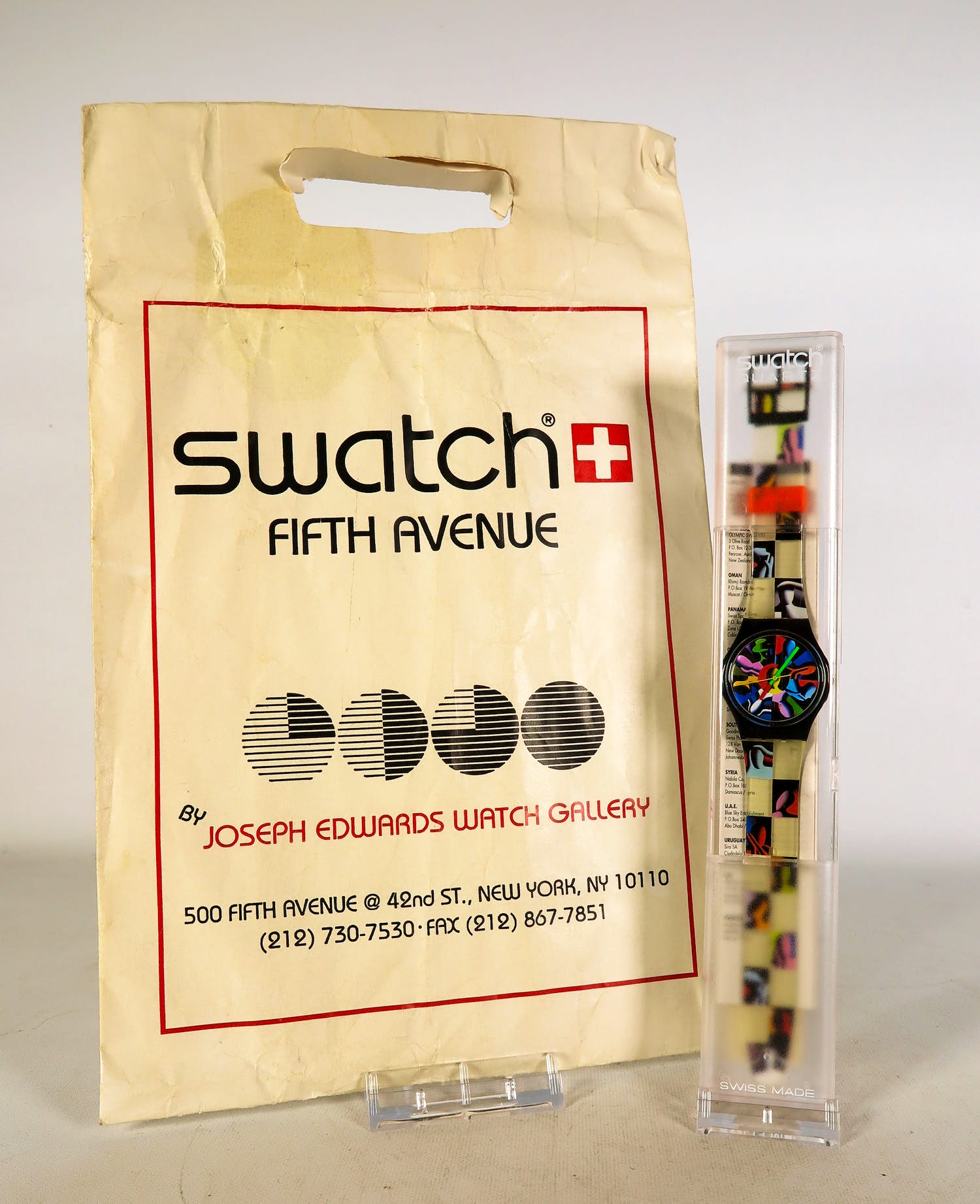 Mark Kostabi - Swatch horloge kopen? Bied vanaf 40!
