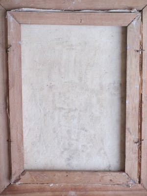 Niet of onleesbaar gesigneerd - Rijkversierde tempelingang - Olieverf op doek kopen? Bied vanaf 1!