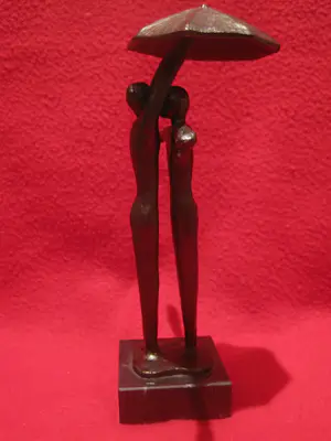 John Bier - Figuren onder paraplu. kaufen? Bieten Sie von 40!
