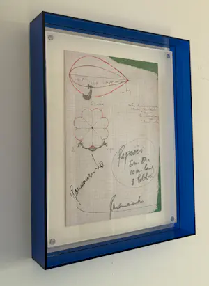 Panamarenko - Gesigneerde uitnodiging kopen? Bied vanaf 475!