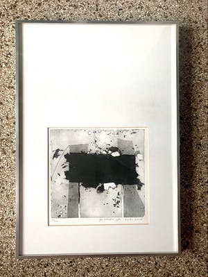 Jan Naezer - Eigen Druk - Handgesigneerd - Met aluminium lijst & Passepartout - 1984 kopen? Bied vanaf 55!