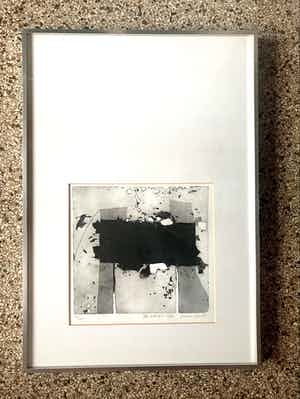 Jan Naezer - Eigen Druk - Handgesigneerd - Met aluminium lijst & Passepartout - 1984 verkocht voor € 55!