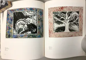 Pierre Alechinsky - "Zwart" 1978 - met Appel en Hugo Claus - "Alechinsky" 1993 - 2 Boeken kopen? Bied vanaf 70!