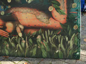 Niet of onleesbaar gesigneerd - Erotisch werk , “Zeevruchten”– GROOT – 125 x 146 cm – giclee kopen? Bied vanaf 10!