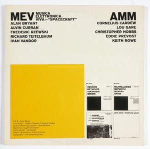 Musica Elettronica Viva (MEV) - & AMM ‎– Live Electronic Music Improvised kopen? Bied vanaf 50!