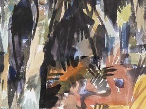 Frans Hollaardt - Een boslandschap kopen? Bied vanaf 65!