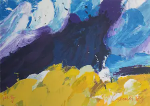 Jan Cremer - Provence I - ingelijste gesigneerde zeefdruk kopen? Bied vanaf 259!