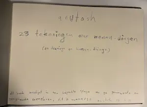 Anutosh - 23 tekeningen over mensen-dingen kaufen? Bieten Sie von 69!