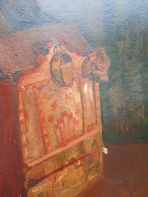 Jaap Min - Jaap Min (1914-1987) - Man met orgel kopen? Bied vanaf 200!