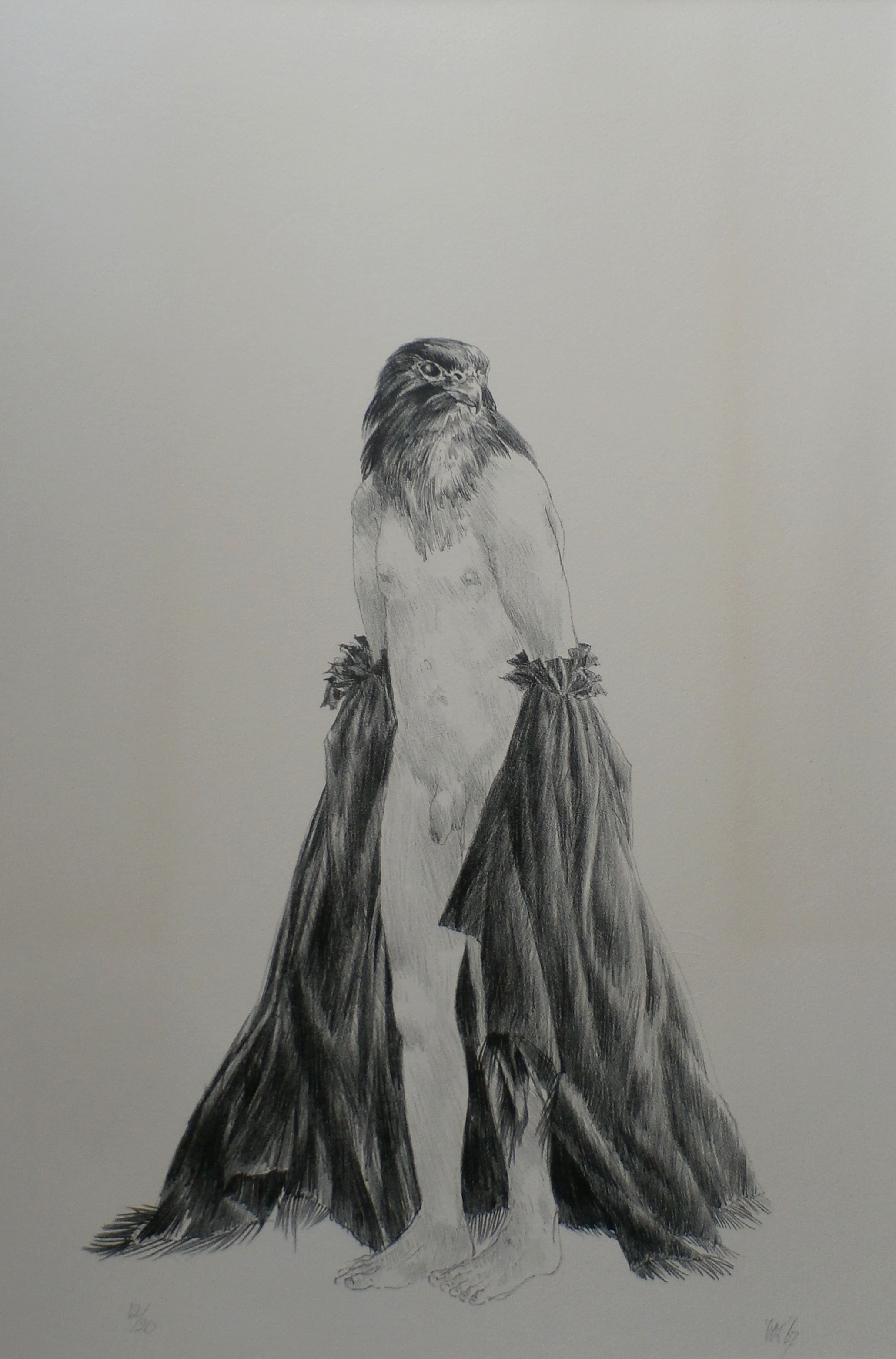 Peter Vos - zeer grote litho - 1967 verkocht voor € 195!