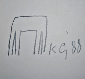 Klaas Gubbels - een getekend tafeltje in een fraai boekje - kopen? Bied vanaf 75!