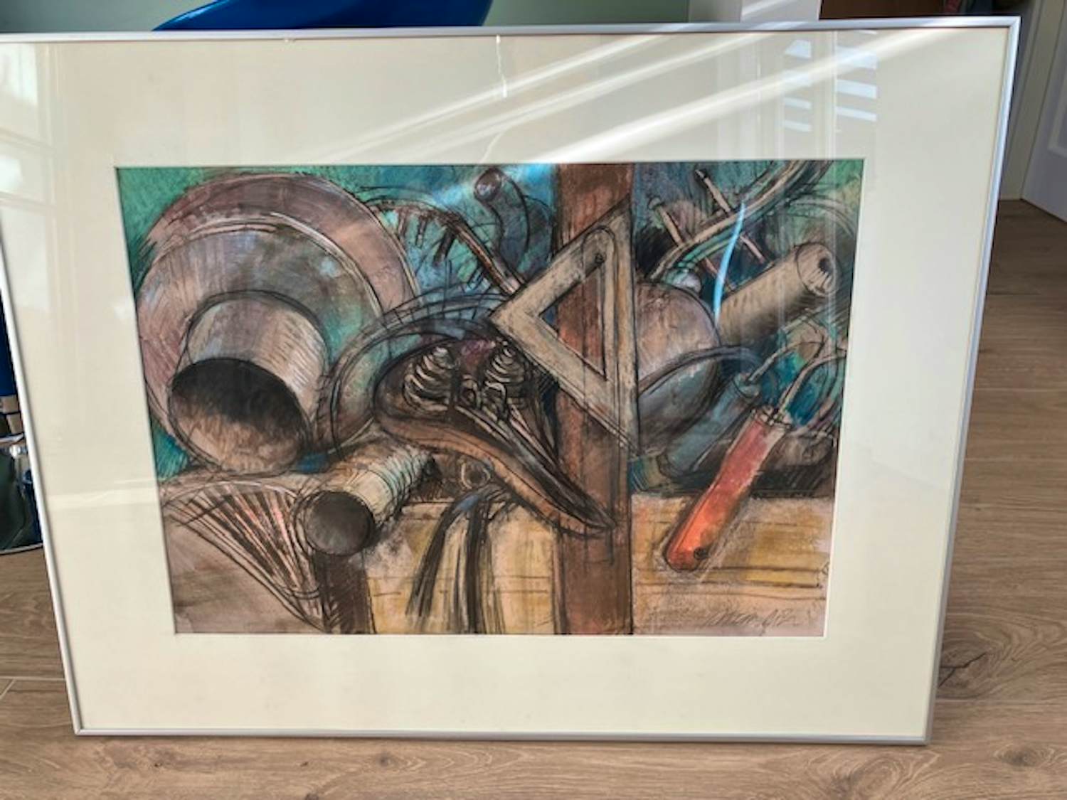 Enric Adsera Riba - pastel stilleven werkplaats kopen? Bied vanaf 399!