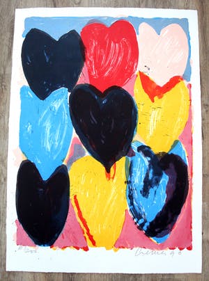 Jan Cremer - Zeefdruk: Tulips 03 -96 - 1996 kopen? Bied vanaf 195!