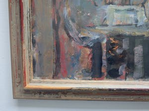 Anton Voorzanger - staand ruggelings naakt in interieur kopen? Bied vanaf 150!