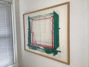 Marien Schouten - Zonder titel - Litho - 1986 - opl. 43 - Ingelijst - Zeer goed - Plus catalogi kopen? Bied vanaf 450!