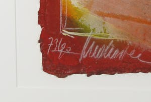 Theo Koster - Zeefdruk en collage, Delhi - Ingelijst kopen? Bied vanaf 40!