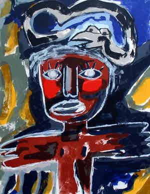 John Lie a Fo - Zeefdruk - 1993 verkocht voor € 45!