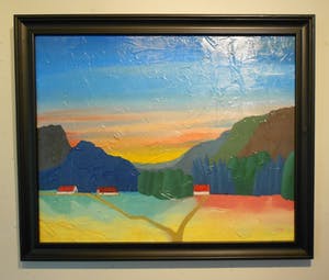 Hein van der Meij - Olieverf op structuur pasta kopen? Bied vanaf 58!