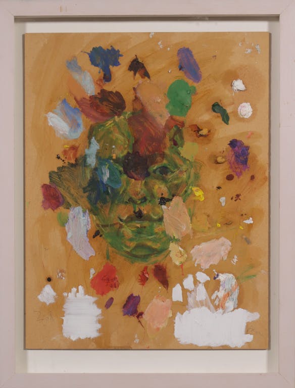 Harmjan Roeles - Harmjan Roeles: Olieverf op board, Mioko - Ingelijst kopen? Bied vanaf 20!