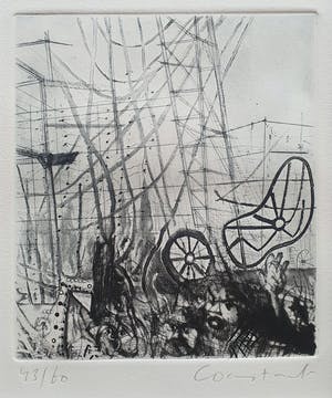 Constant - Gastarbeiders | droge naald ets (Kleine oplage) kopen? Bied vanaf 395!