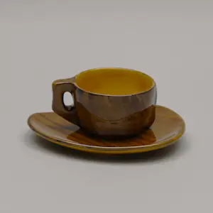 Eugene Grandjean‑Jourdan - "Faux Bois" serviesdeel kopen? Bied vanaf 20!