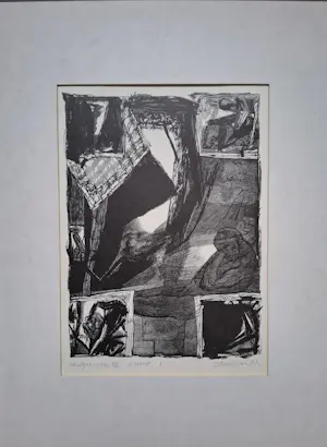 Jan Smitz - Emotie I (gravure originale) kopen? Bied vanaf 37!