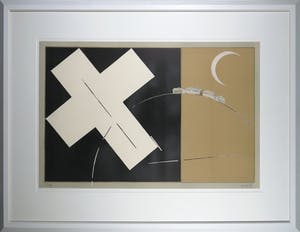 Eduard Steinberg - Litho, Z.T. Memoire de la liberte - Ingelijst (Groot) kopen? Bied vanaf 100!