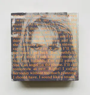 Roel Achterberg - I sound like a retard (zeefdruk op canvas) kopen? Bied vanaf 95!