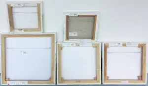 Martin R. Baeyens - Acryl op doek, Lot van vijf schilderijen 'Regeneration' kopen? Bied vanaf 100!