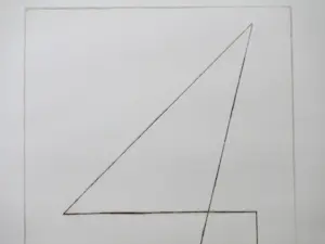 Henk de Looper - Geometrisch abstract - Ets kopen? Bied vanaf 45!