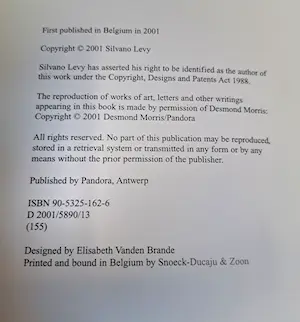 Desmond Morris - Desmond Morris Analytical Catalogue Raisonne 1944-2000 kopen? Bied vanaf 50!