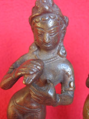 Brons (Onbekend) - Lakshmi en Radha. kopen? Bied vanaf 45!