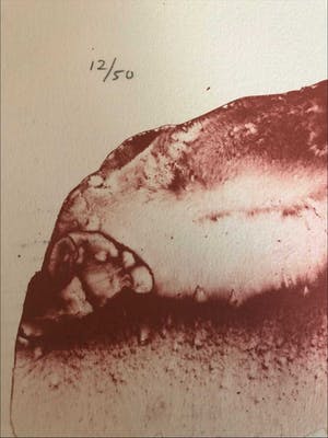 Armando - Litho, Der Kopf Rot (Groot!) kopen? Bied vanaf 350!