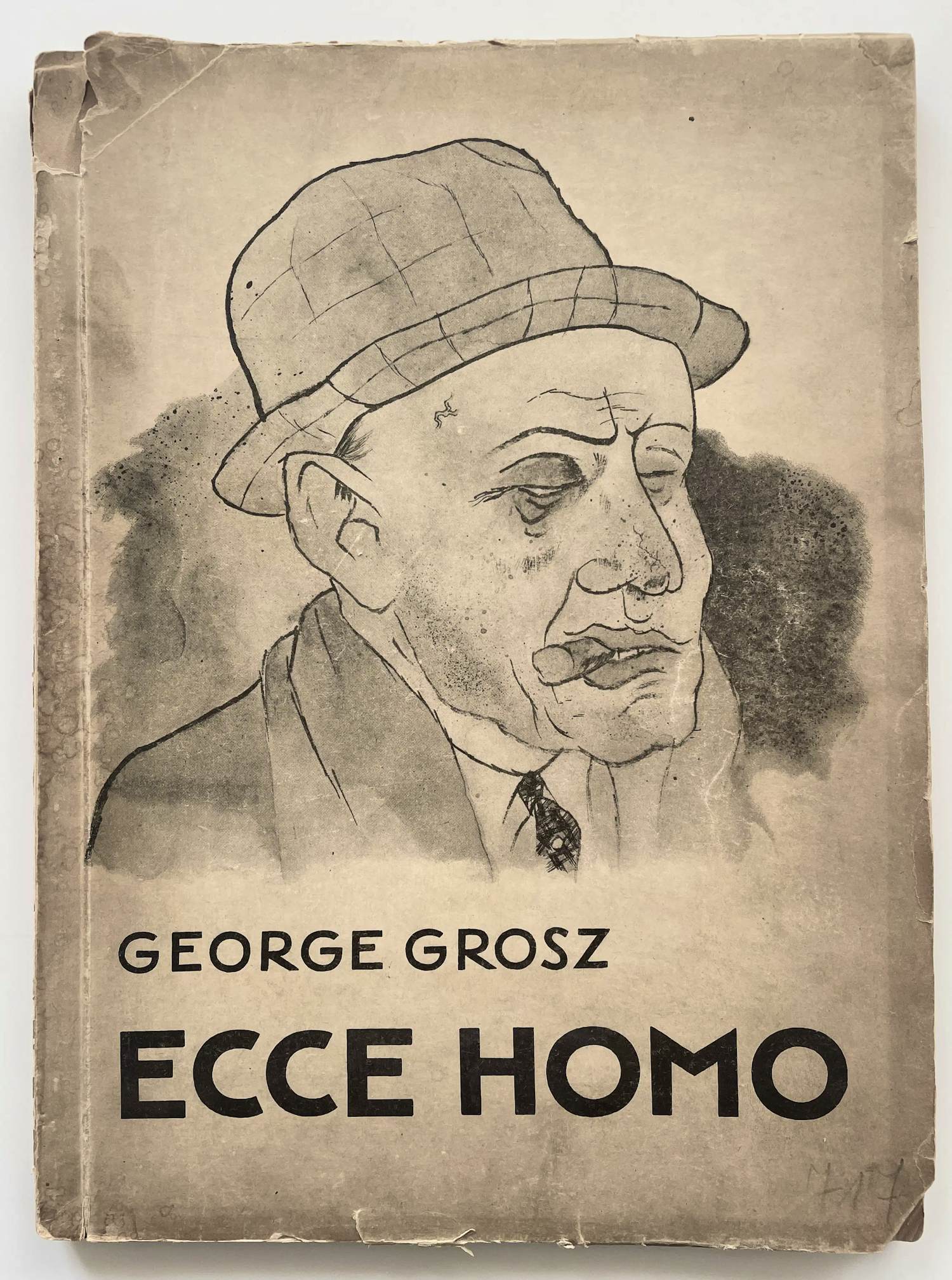 Georg Grosz - Seltene komplette Erstausgabe D von "Ecce Homo" 1922 Malik Vintage 84 Lithos kaufen? Bieten Sie von 2100!