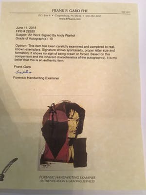 Andy Warhol - Mick Jagger kopen? Bied vanaf 400!