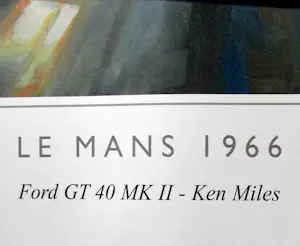 Benjamin Freudenthal - Ford GT40 #1 - Ken Miles/Denny Hulme - Le Mans 1966 kopen? Bied vanaf 59!