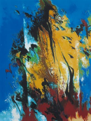 Mattie Schilders - Zeefdruk, In het licht van een vroege ochtend - Ingelijst (Groot) kopen? Bied vanaf 1!