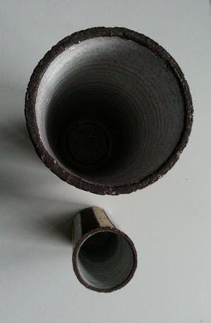 Faience- en Tegelfabriek Westraven - Leendert Blok - 2 Vasen kopen? Bied vanaf 20!