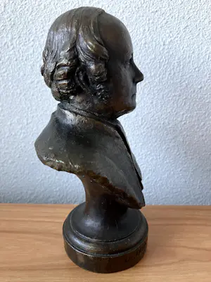 Coert L Steynberg - Unieke bronzen buste Ds. Dirk van der Hoff 1814 - 1881.door Coert L. Steijnberg kopen? Bied vanaf 350!