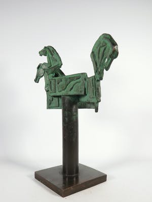 Eric Claus - Brons, Kijken, denken, doen kopen? Bied vanaf 500!