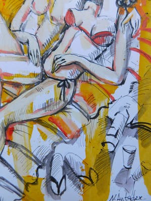 Natia Antadze - " Am Strand" kopen? Bied vanaf 24!