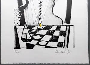 Rein Dool - gesigneerde litho kopen? Bied vanaf 79!