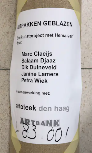 Dick Duineveld - en andere!, Drieluik, Uitplakken geblazen (Zeer Groot) kopen? Bied vanaf 1!